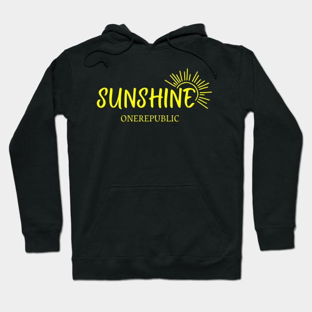 Onerepublic Sunshine Hoodie by Animals Project